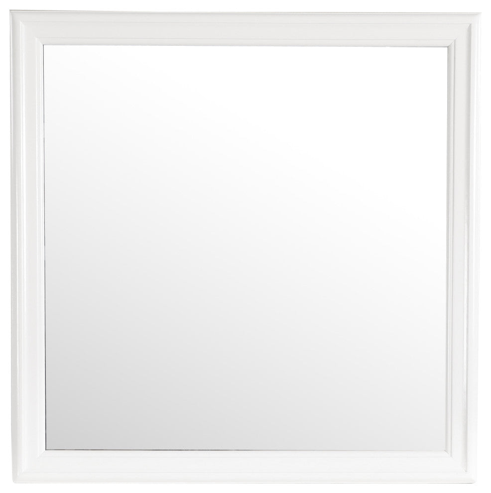 Glen Mirror, White