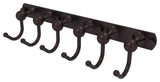 Shadwell 6 Position Tie and Belt Rack, Antique Bronze