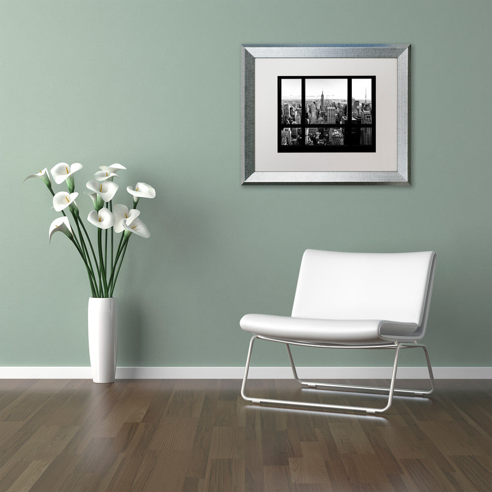 Philippe Hugonnard 'View of New York City' Matted Framed Art, 16x20