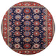 Ahgly Company Indoor Round Mid-Century Modern Area Rugs, 3' Round
