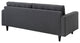 Gray Empress Sofa and Armchairs Set of 3