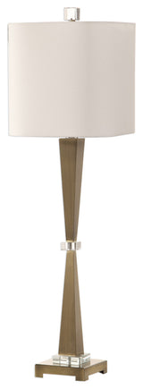Uttermost Niccolai Antiqued Nickel Lamp