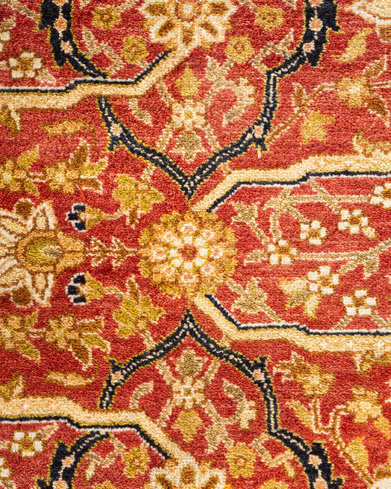 Mogul, One-of-a-Kind Hand-Knotted Area Rug Orange, 12' 2" x 17' 4"