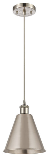 Ballston Cone Mini Pendant, Brushed Satin Nickel