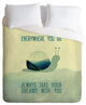 Deny Designs Belle13 Always Take Your Dreams With You Duvet Cover - Lightweight