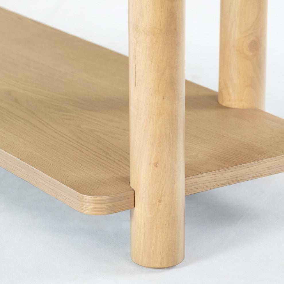Safavieh Couture Edisyn Wood Console Table, Natural