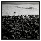 Contrast Fine Art Print, Black, 24"x24"