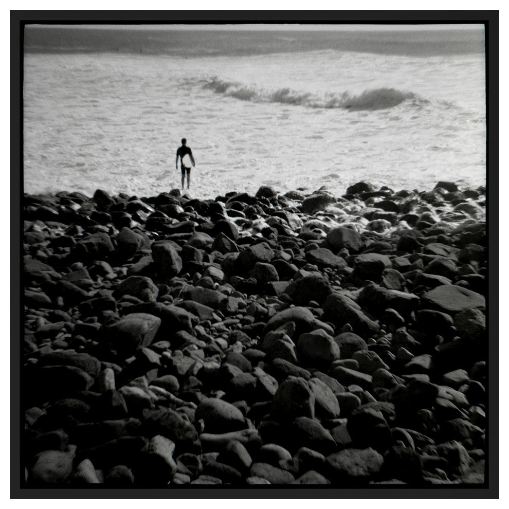 Contrast Fine Art Print, Black, 24"x24"