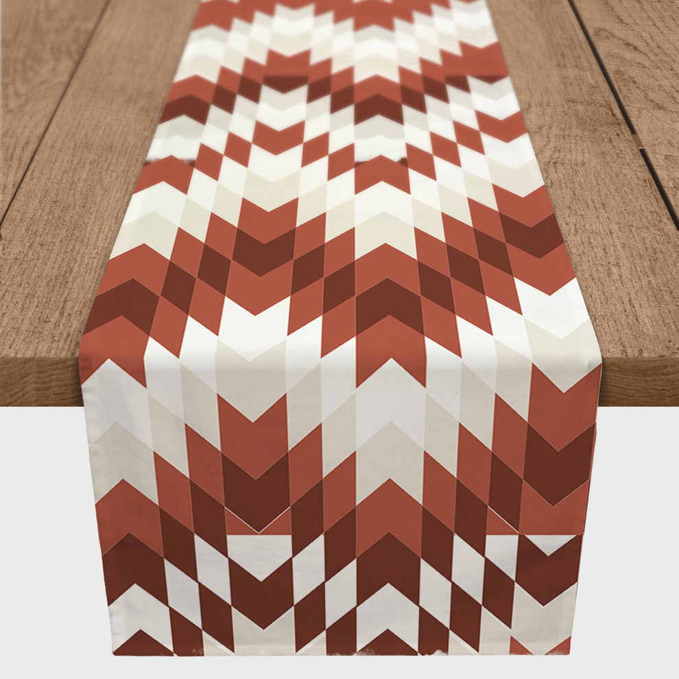 Southwest Pattern 16x90 Cotton Twill Runner