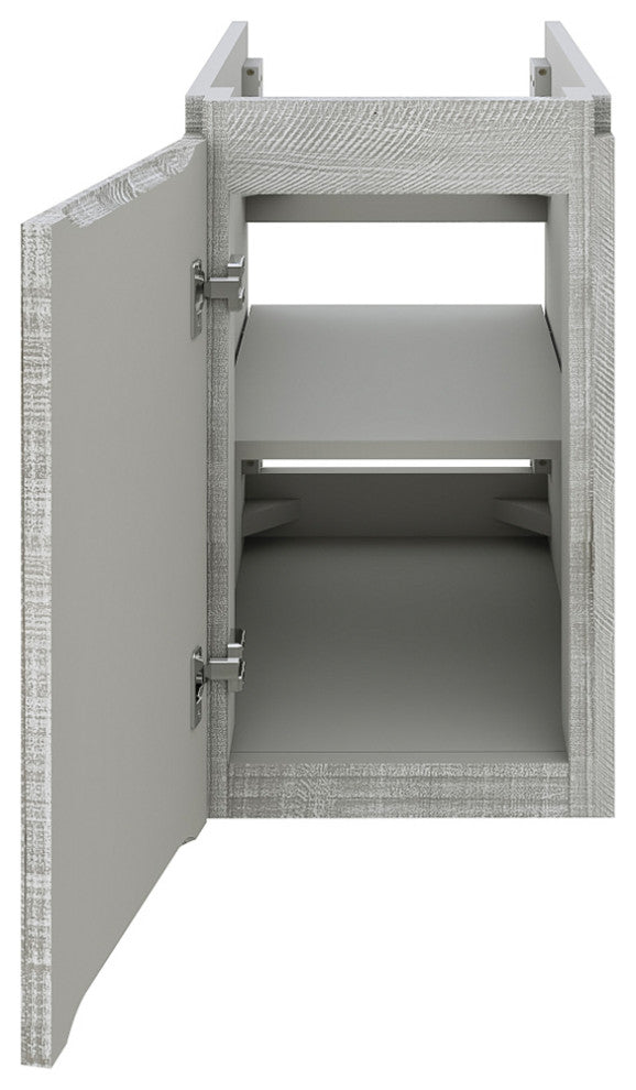 Fresca Formosa Open Bottom Bathroom Cabinet, Sage Gray, 58", Cabinet Only