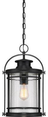 Booker 1-Light Outdoor Lantern, Mystic Black