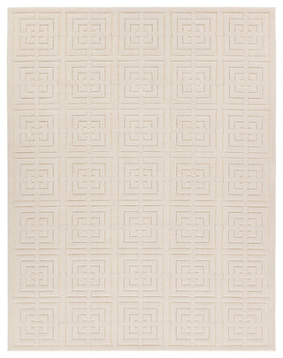 Jaipur Living Marvelle Geometric Cream Area Rug 5'3"X7'6"