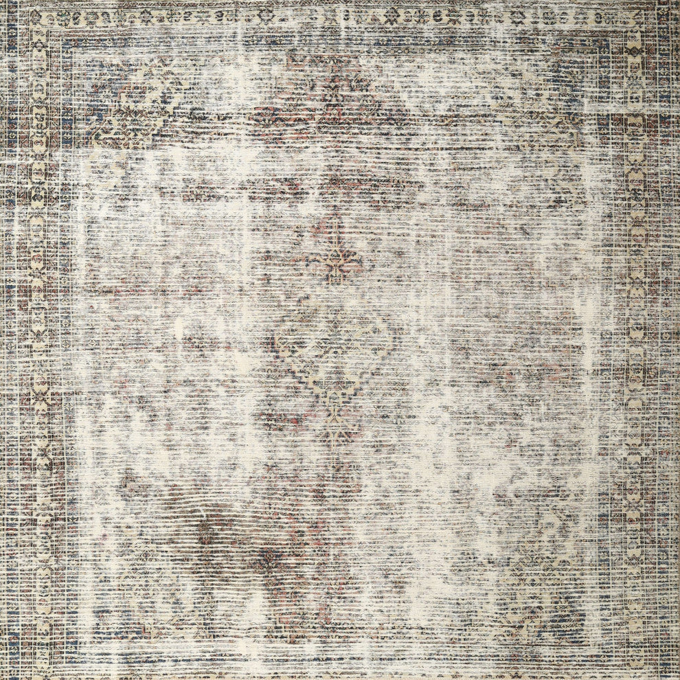 Ahgly Company Indoor Square Traditional Area Rugs, 5' Square