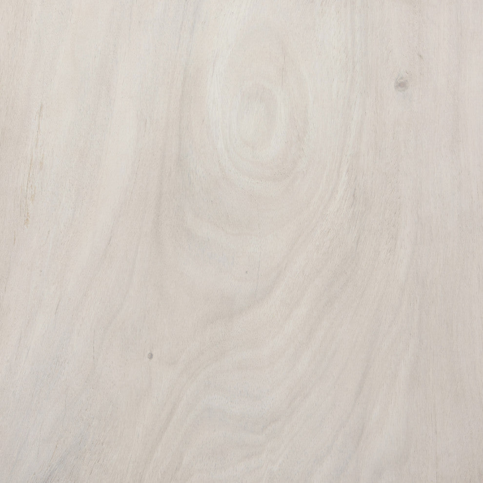 Fausto End Table, Bleached Guanacaste
