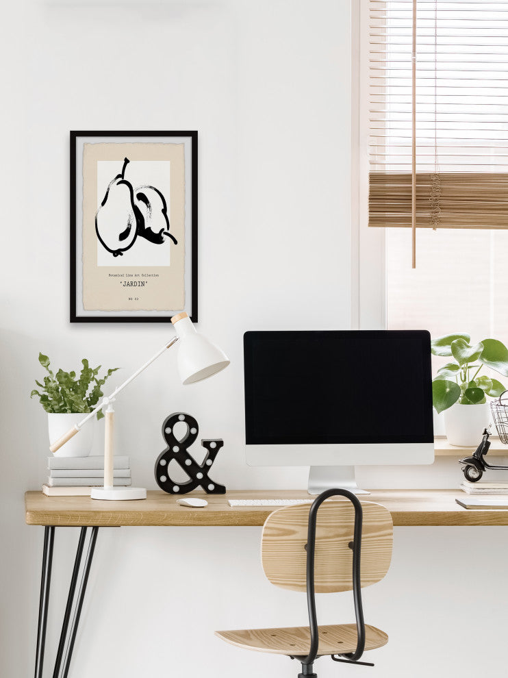 "Jardin" Framed Painting Print, 8x12