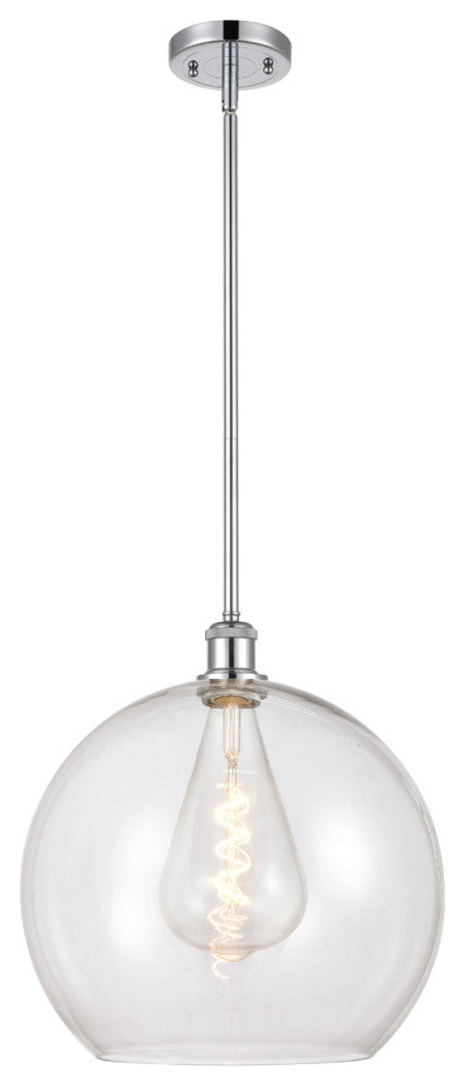Innovations 516-1S-PC-G122-14-LED 1-Light Pendant, Polished Chrome