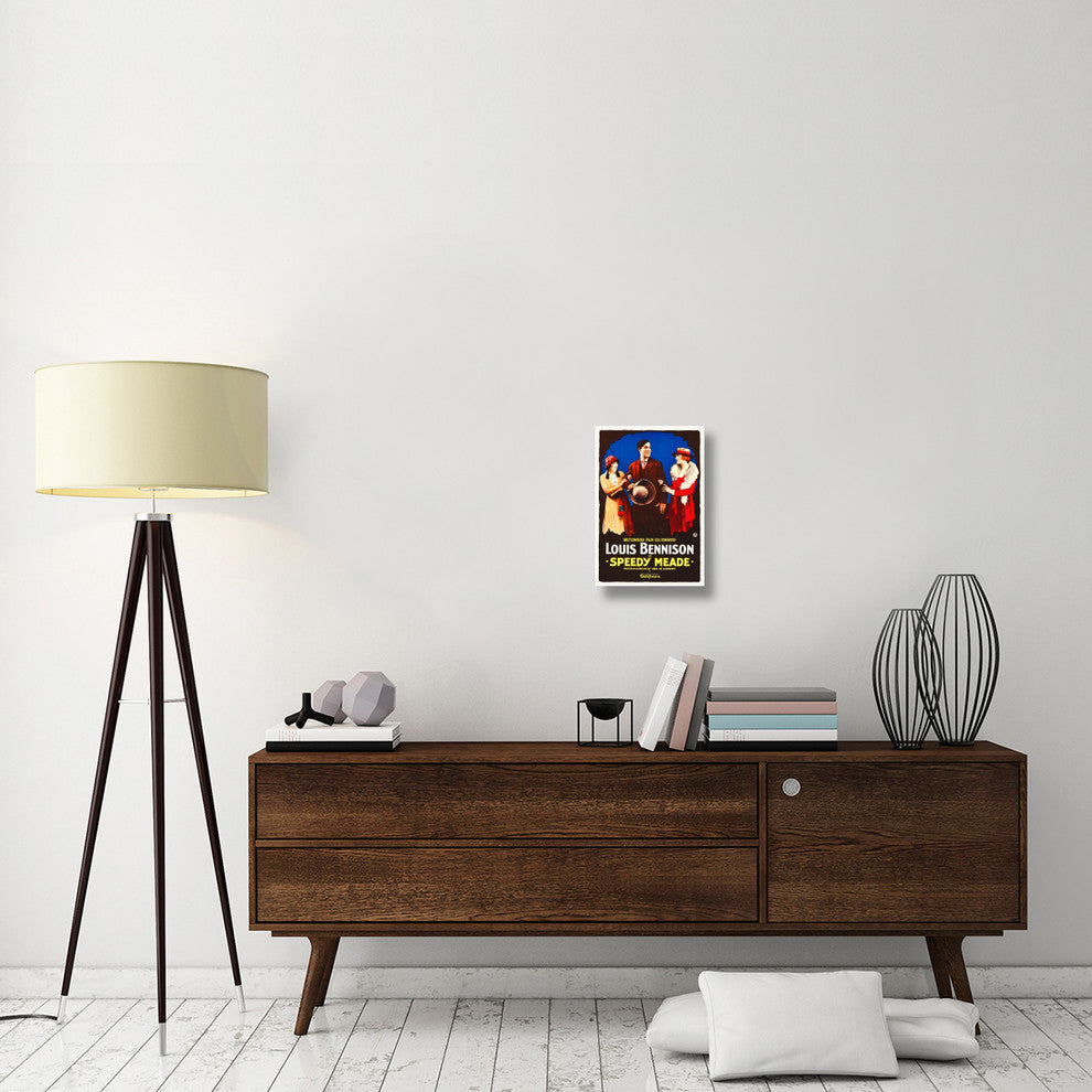 "Speedy Meade" Stretched Canvas Giclee by Hollywood Photo Archive, 12x18"