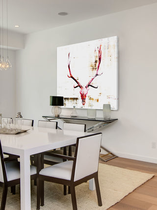 "Hot Temper" Fine Art Canvas Print, 24"x24"