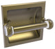 Pacific Grove Recessed Toilet Paper Holder with Twist Accent, Antique Brass