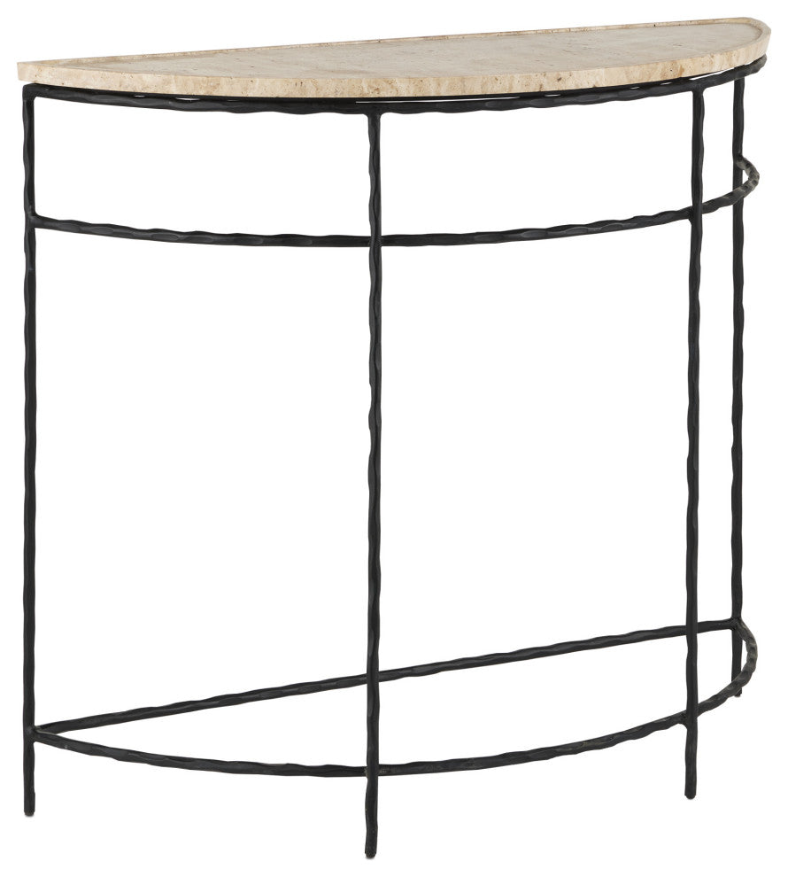 Boyles Travertine Demi-Lune