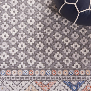 Safavieh Eternal Collection ETL202F Rug, Grey/Blue Rust, 9' X 12'