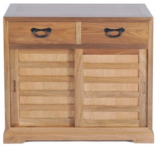 Shinto Side Cabinet, Natural Walnut