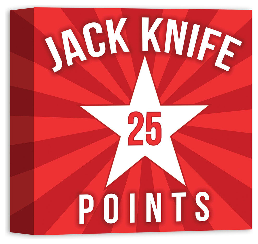 Jack Knife Swimming Pool Canvas Wall Art, 12x12