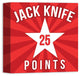 Jack Knife Swimming Pool Canvas Wall Art, 12x12