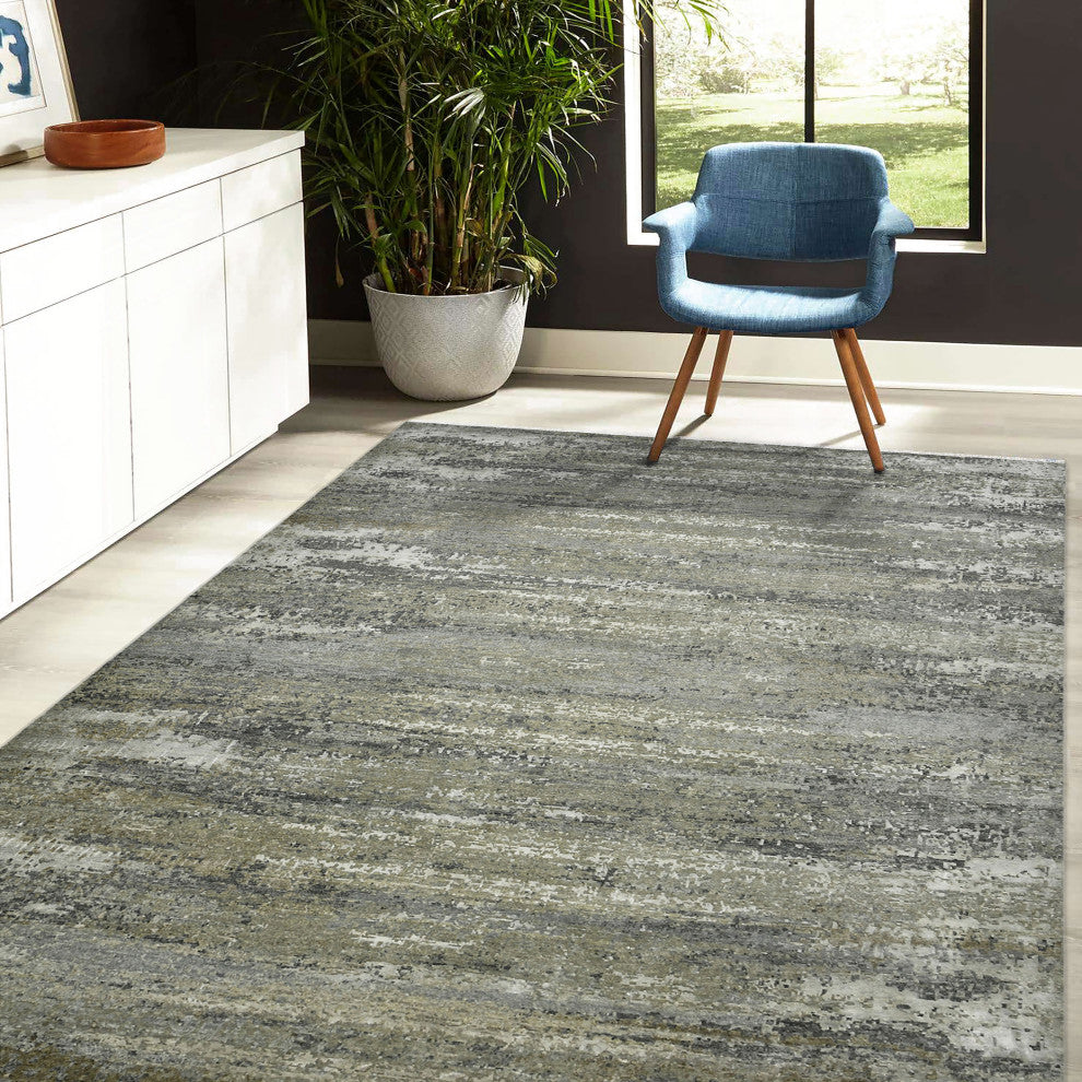 Mystique Gallo Area Rug, Beige, 8' x 10', Abstract