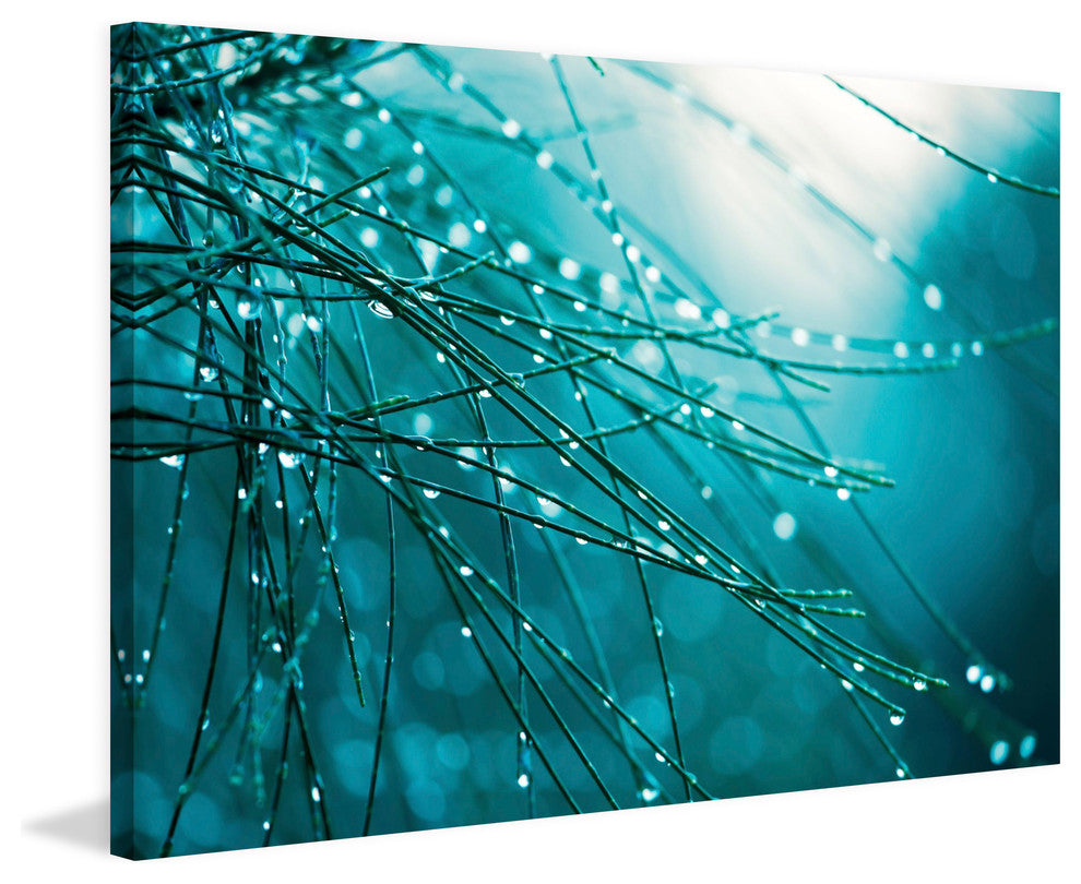 "Dew Delicacy" Painting Print on Wrapped Canvas