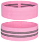 Yescom 3 Pack Resistance Loop Bands Set Workout Fitness Fabric Bands Yoga