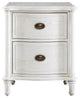 Beaumont Lane 2 Drawer Nightstand in Cotton