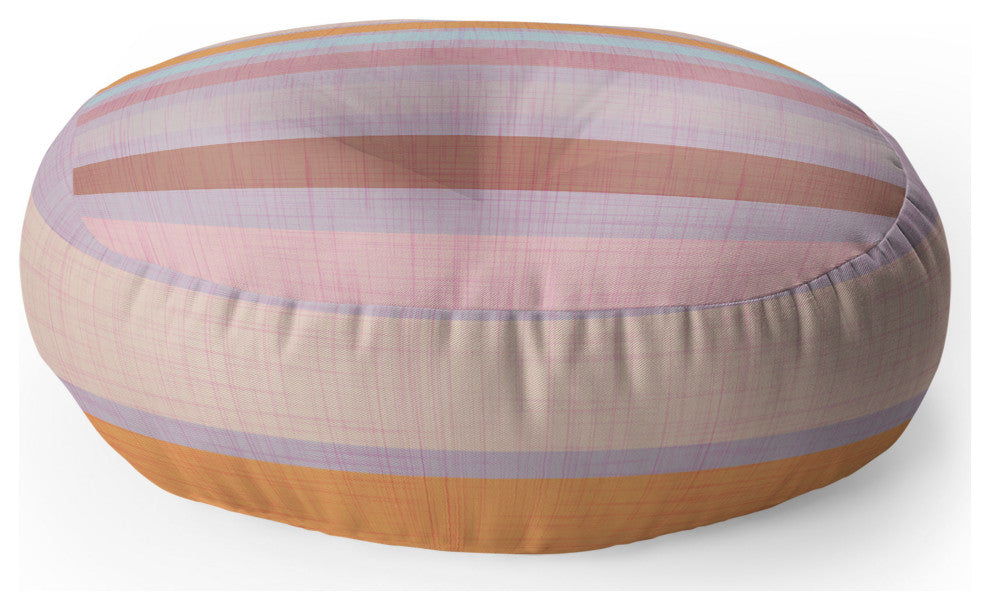 Mirimo Pastello Stripes Floor Pillow Round