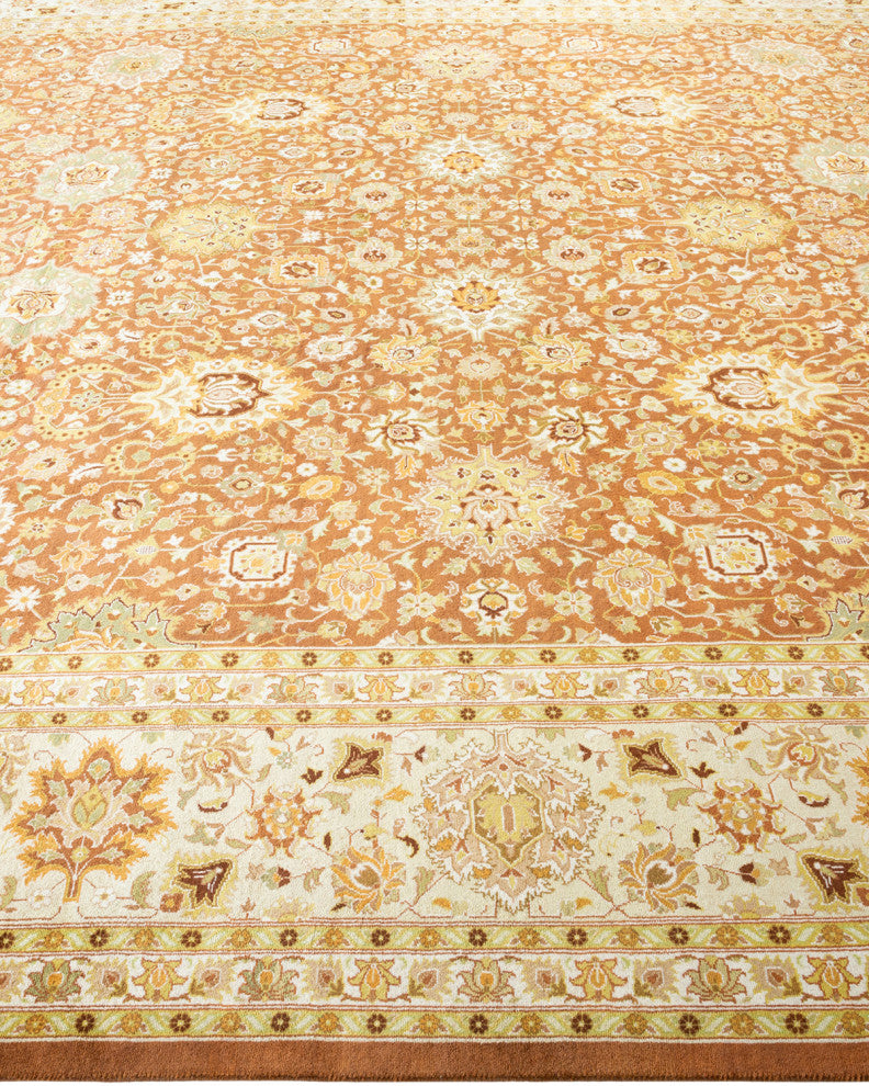 Mogul, One-of-a-Kind Hand-Knotted Area Rug Brown, 10' 1" x 13' 0"