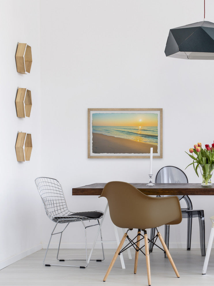 "The Ocean Called" Framed Painting Print, 36x24