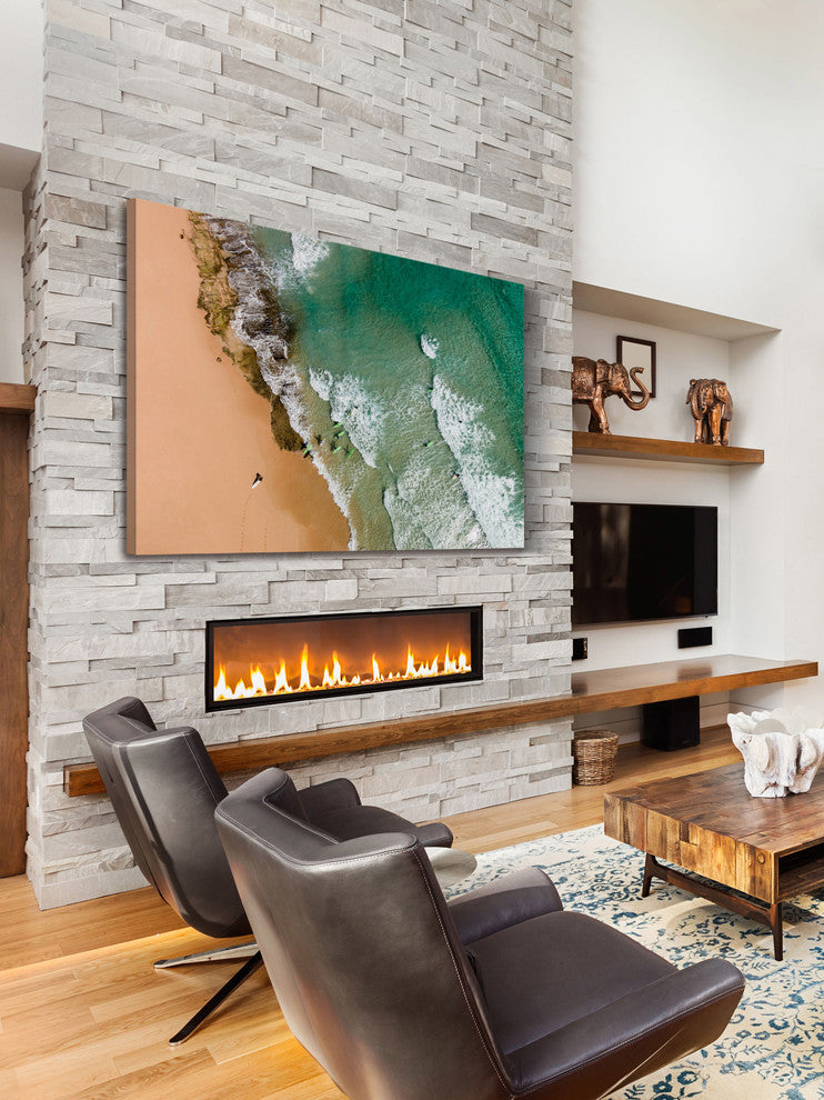 "The Waves" Print on Canvas by Karolis Janulis