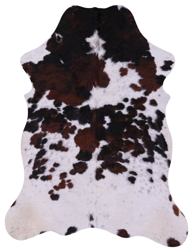 7' 6" X 5' 9" Natural Cowhide Rug C2254