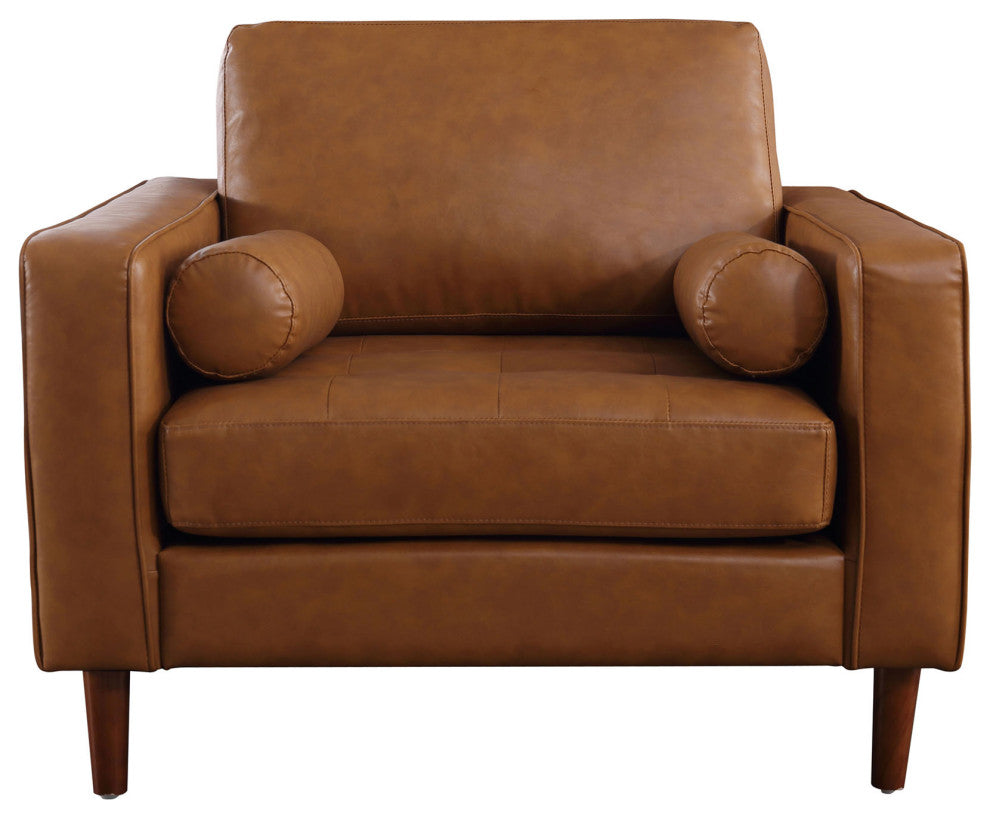 Frederick Modern Contemporary Leather Armchair