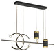 Le Mas | Pendant Light in a Nordic style for Dining Room, Golden, Trichromatic Light