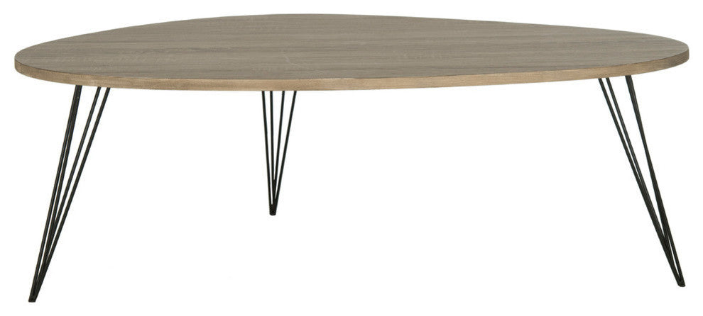 Safavieh Wynton Coffee Table, Oak and Black