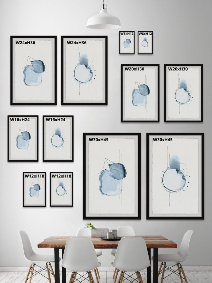 Afterthought Diptych, Set of 2, 24x36 Panels