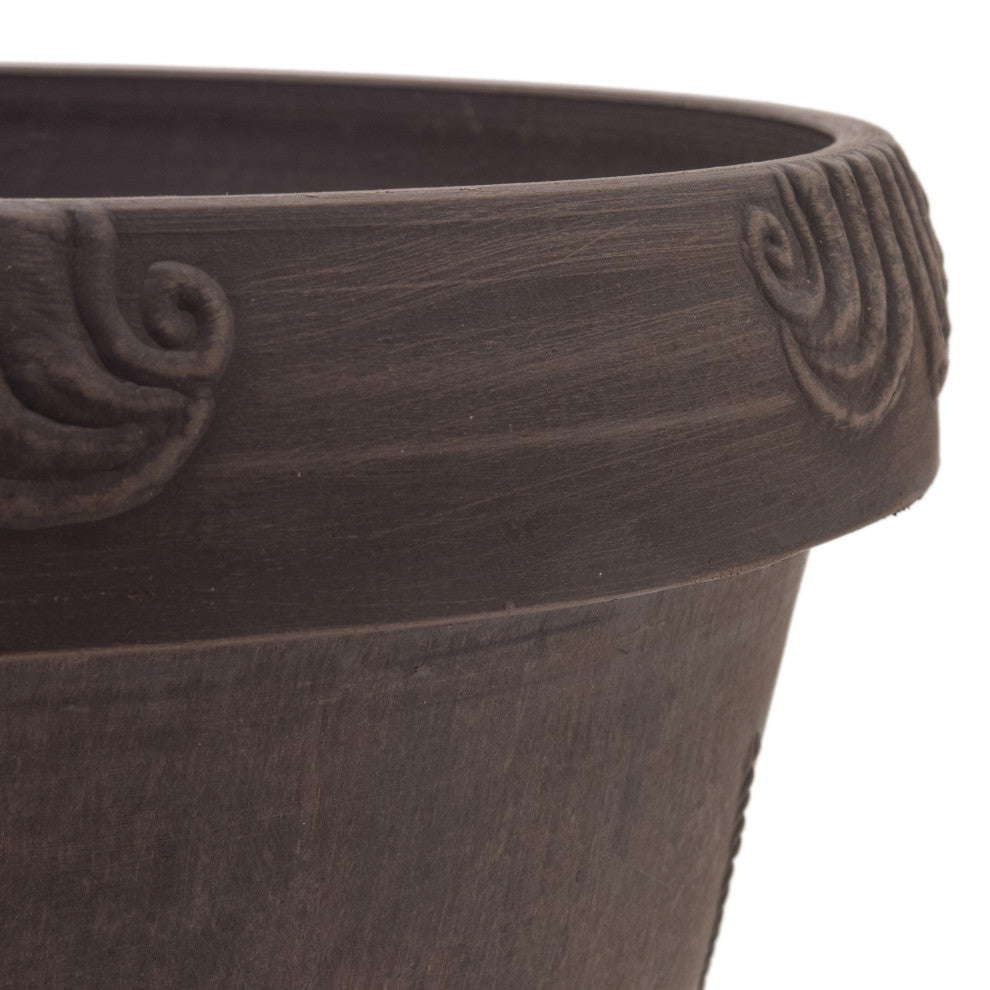 Dragonfly Pot, Chocolate
