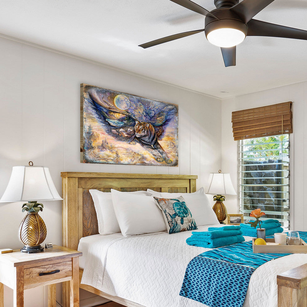 Tiger Moth Wall and Table Top Wooden Decor, 36x24