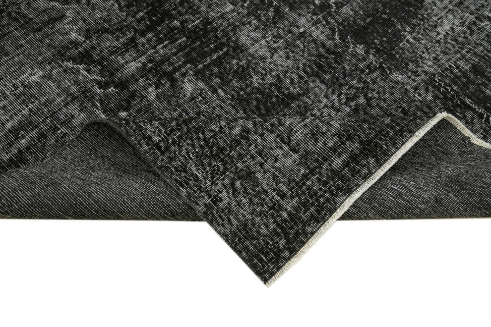 Rug N Carpet - Hand-knotted Turkish 6' 7" x 8' 11" Unique Overdyed Area Rug