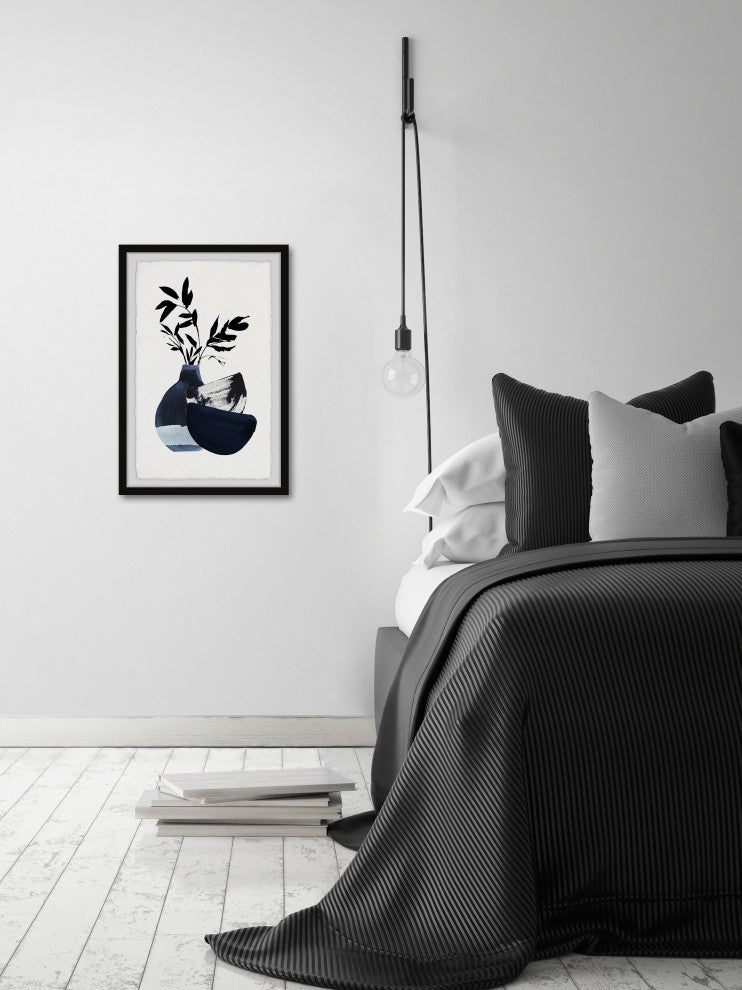 "Tranquil Balance" Framed Painting Print, 8x12