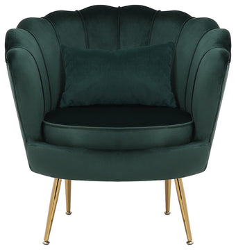Queen Lounge Chair, Green
