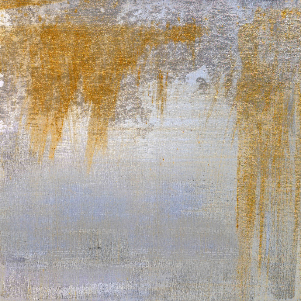 "Analog XI" Painting Print on Canvas by Aryai