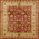 Ahgly Company Indoor Square Mid-Century Modern Area Rugs, 5' Square