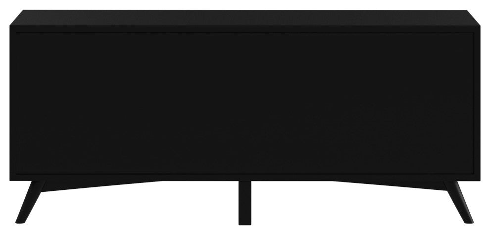 Flynn Large TV Console, Black