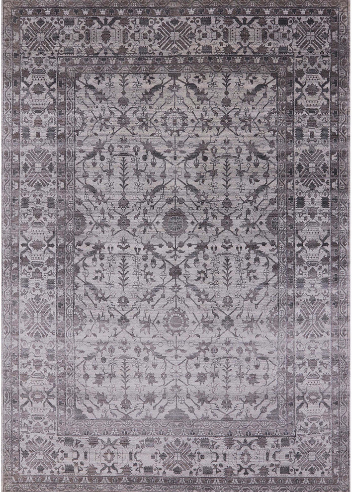 Ahgly Company Indoor Rectangle Mid-Century Modern Area Rugs, 7' x 9'